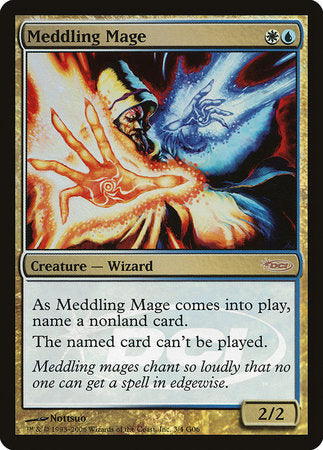 Meddling Mage [Judge Gift Cards 2006] | Black Swamp Games