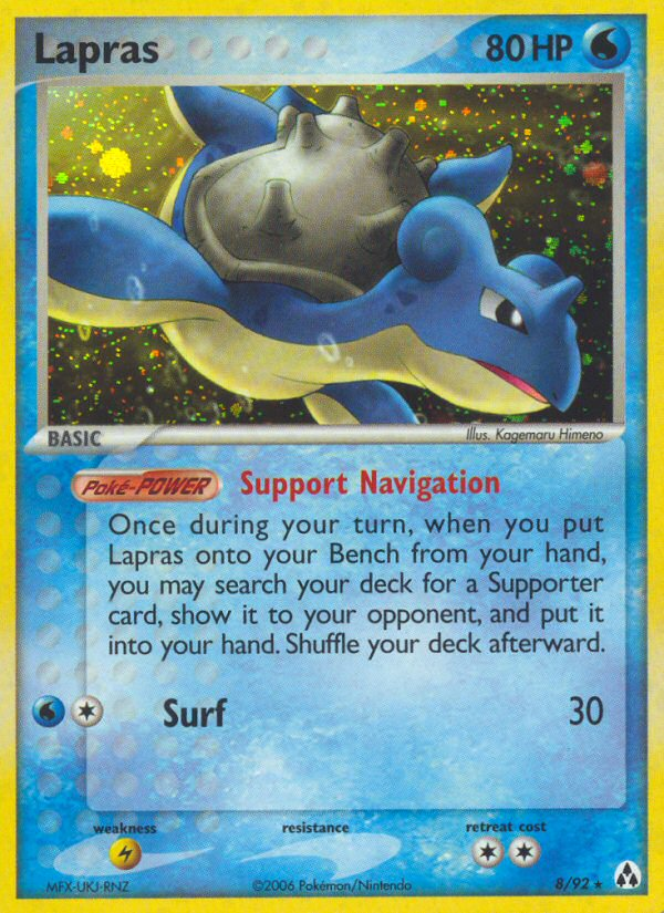 Lapras (8/92) [EX: Legend Maker] | Black Swamp Games