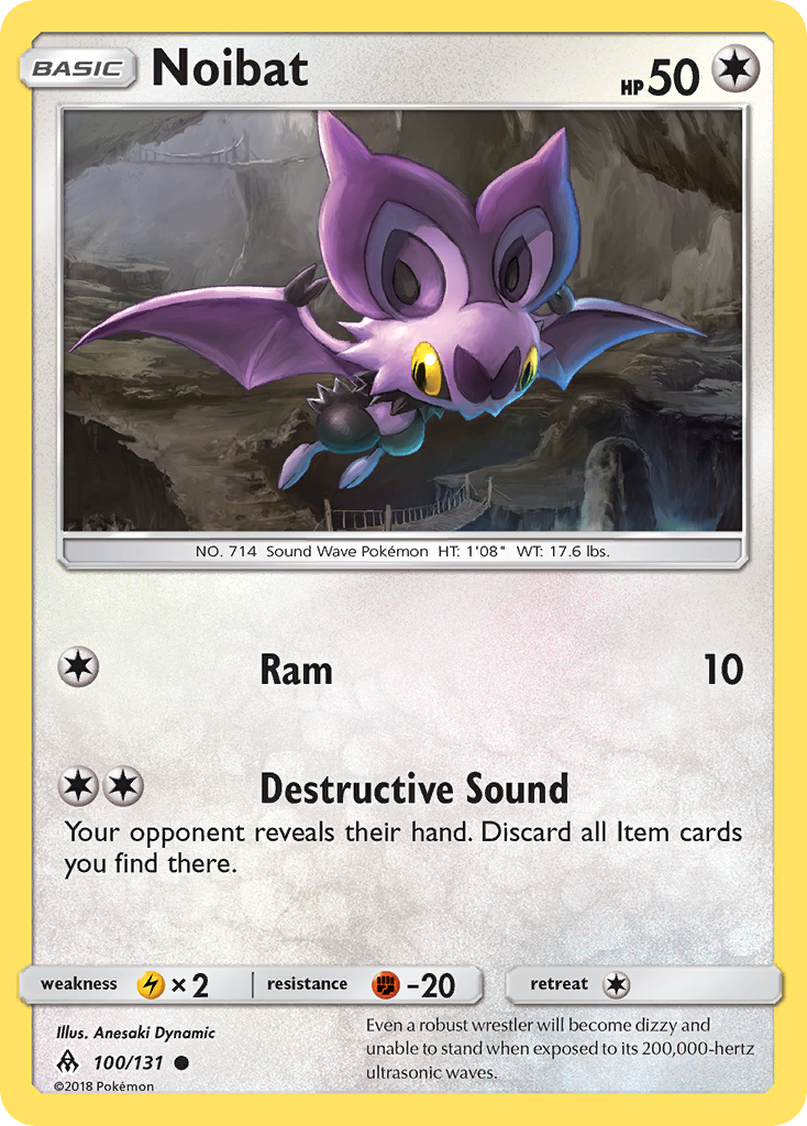 Noibat (100/131) [Sun & Moon: Forbidden Light] | Black Swamp Games
