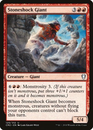 Stoneshock Giant [Commander Anthology Volume II] | Black Swamp Games