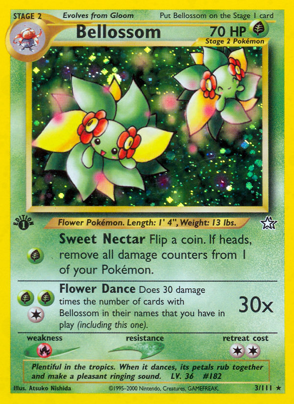 Bellossom (3/111) [Neo Genesis 1st Edition] | Black Swamp Games