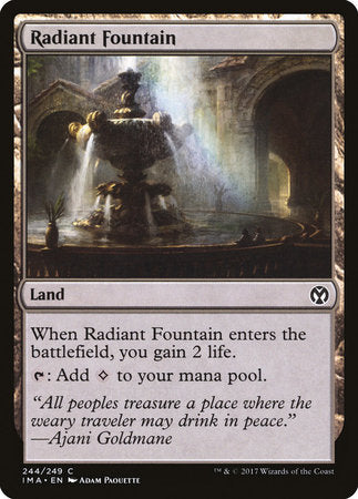 Radiant Fountain [Iconic Masters] | Black Swamp Games