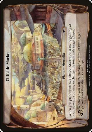 Cliffside Market (Planechase Anthology) [Planechase Anthology Planes] | Black Swamp Games