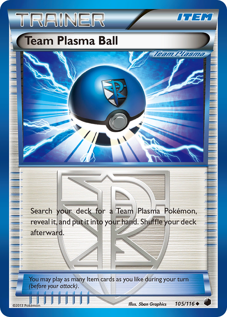 Team Plasma Ball (105/116) [Black & White: Plasma Freeze] | Black Swamp Games