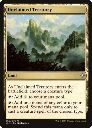 Unclaimed Territory [Ixalan] | Black Swamp Games