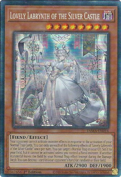 Lovely Labrynth of the Silver Castle [TAMA-EN014] Collector's Rare | Black Swamp Games