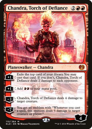 Chandra, Torch of Defiance [Kaladesh] | Black Swamp Games