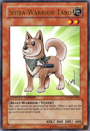 Shiba-Warrior Taro [YAP1-EN008] Ultra Rare | Black Swamp Games