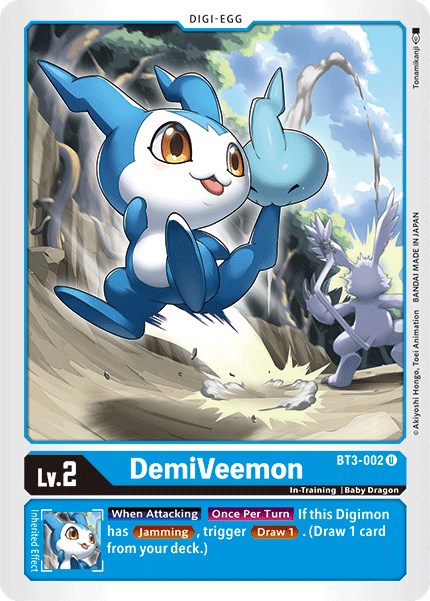 DemiVeemon [BT3-002] [Release Special Booster Ver.1.5] | Black Swamp Games