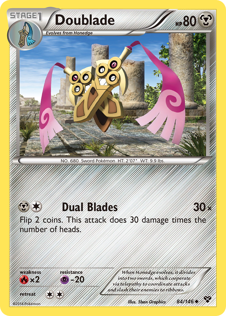 Doublade (84/146) [XY: Base Set] | Black Swamp Games