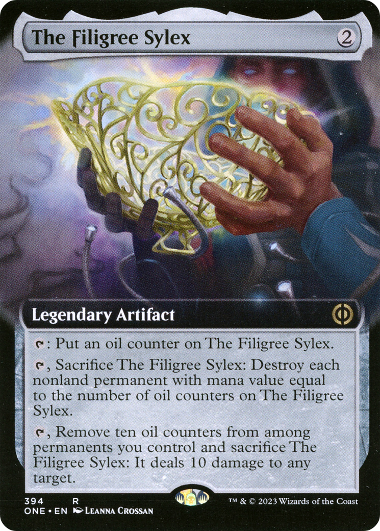 The Filigree Sylex (Extended Art) [Phyrexia: All Will Be One] | Black Swamp Games