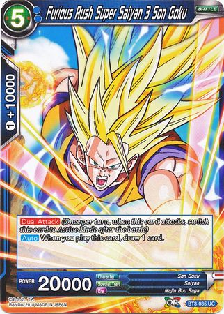 Furious Rush Super Saiyan 3 Son Goku [BT3-035] | Black Swamp Games