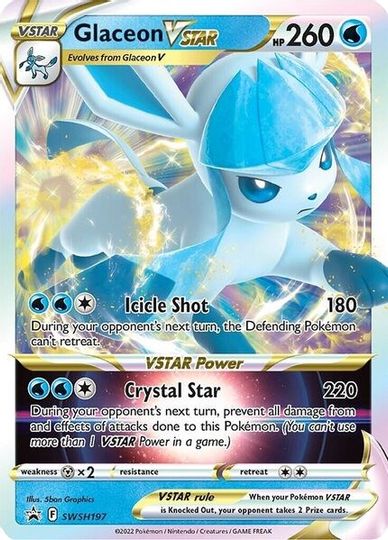 Glaceon VSTAR (SWSH197) [Sword & Shield: Black Star Promos] | Black Swamp Games