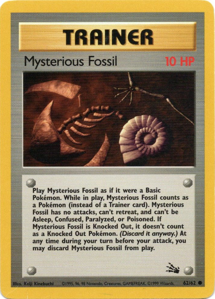 Mysterious Fossil (62/62) [Fossil Unlimited] | Black Swamp Games