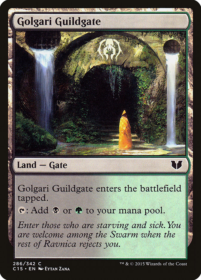 Golgari Guildgate [Commander 2015] | Black Swamp Games