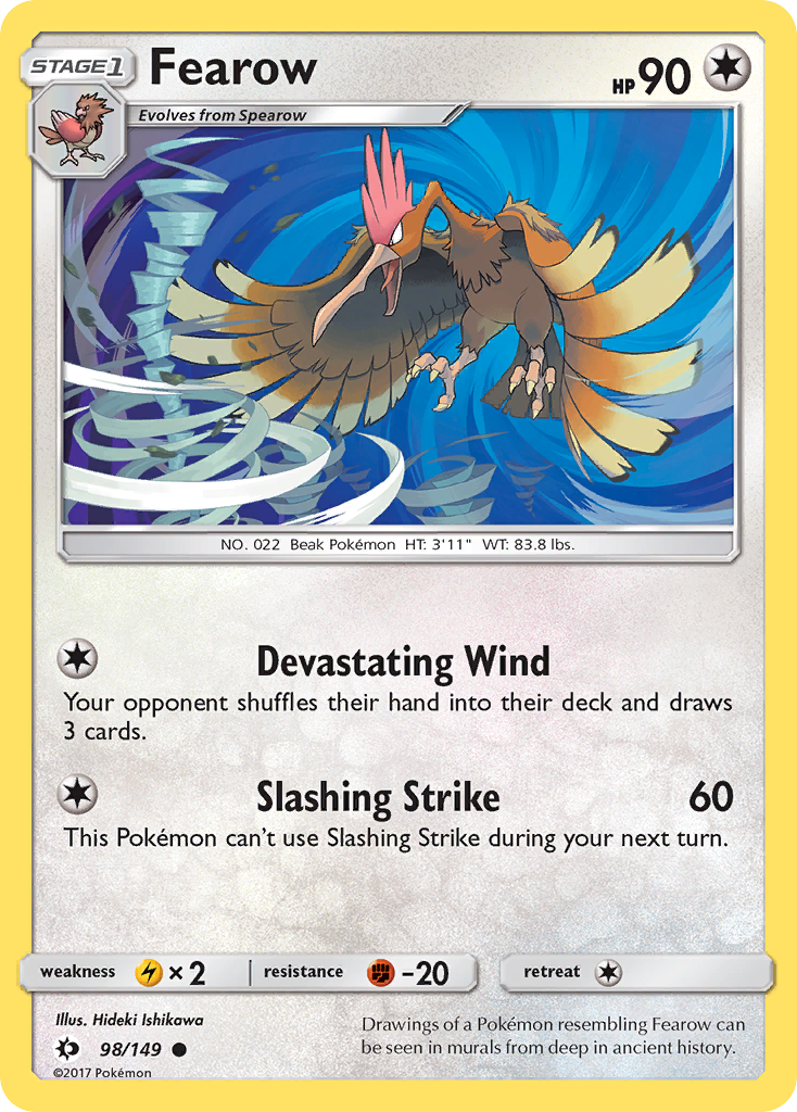 Fearow (98/149) [Sun & Moon: Base Set] | Black Swamp Games