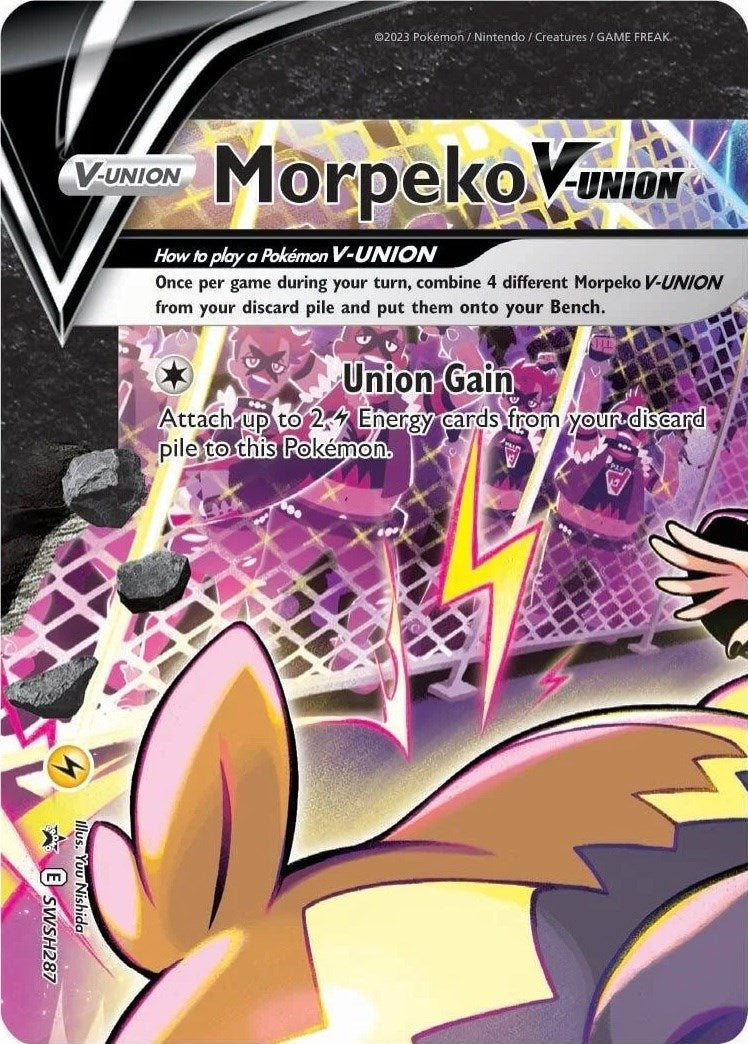 Morpeko V-Union (SWSH287) [Sword & Shield: Black Star Promos] | Black Swamp Games