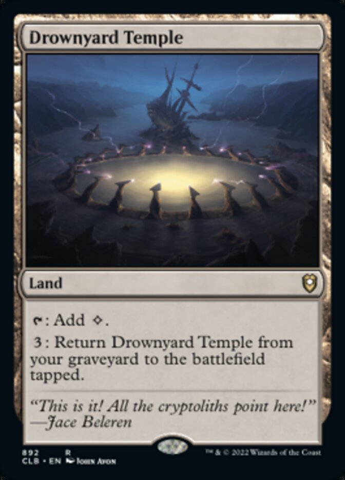 Drownyard Temple [Commander Legends: Battle for Baldur's Gate] | Black Swamp Games