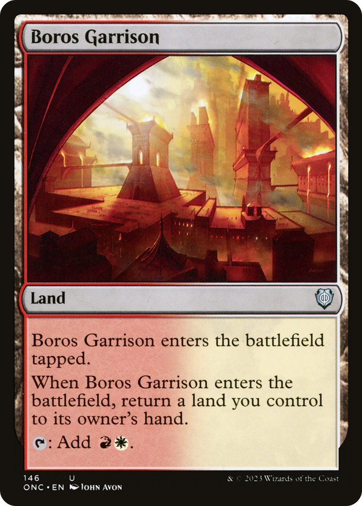 Boros Garrison [Phyrexia: All Will Be One Commander] | Black Swamp Games