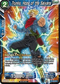 Trunks, Hope of the Saiyans (Alt Art) [P-135] | Black Swamp Games