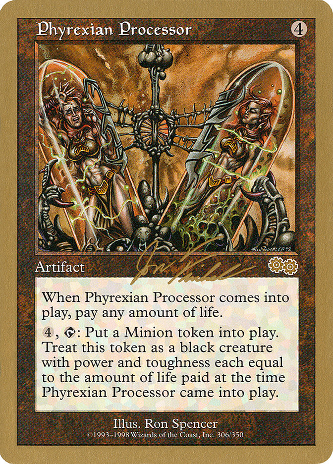 Phyrexian Processor (Jon Finkel) [World Championship Decks 2000] | Black Swamp Games