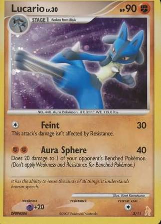 Lucario (3/11) [Diamond & Pearl: Trainer Kit - Lucario] | Black Swamp Games