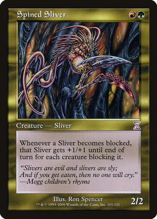 Spined Sliver [Time Spiral Timeshifted] | Black Swamp Games