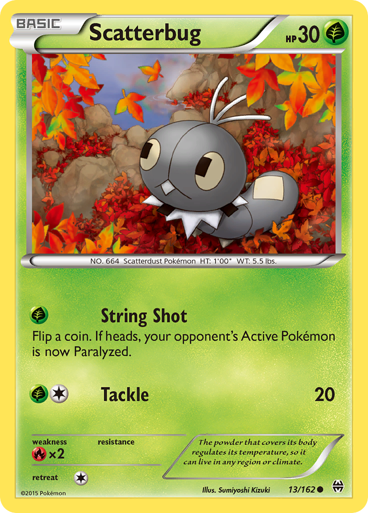 Scatterbug (13/162) [XY: BREAKthrough] | Black Swamp Games