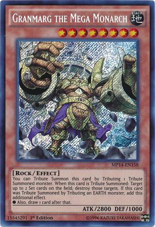 Granmarg the Mega Monarch [MP14-EN158] Secret Rare | Black Swamp Games