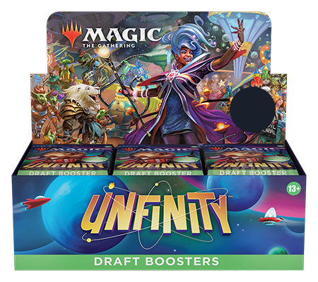 Magic the Gathering CCG: Unfinity Draft Booster Display | Black Swamp Games