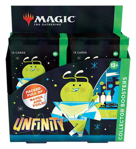 Magic the Gathering CCG: Unfinity Collector Booster Display | Black Swamp Games