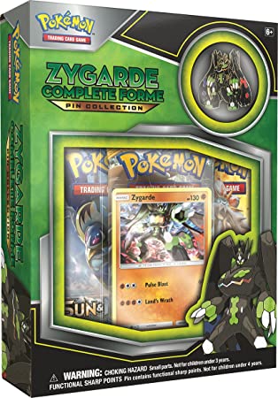 Pokemon TCG: Zygarde Complete Forme Pin Collection | Black Swamp Games